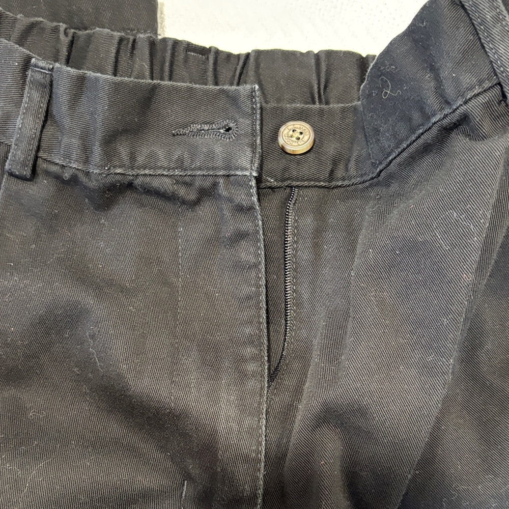 L.L. Bean Black Straight Leg Pants - Picture 6 of 14